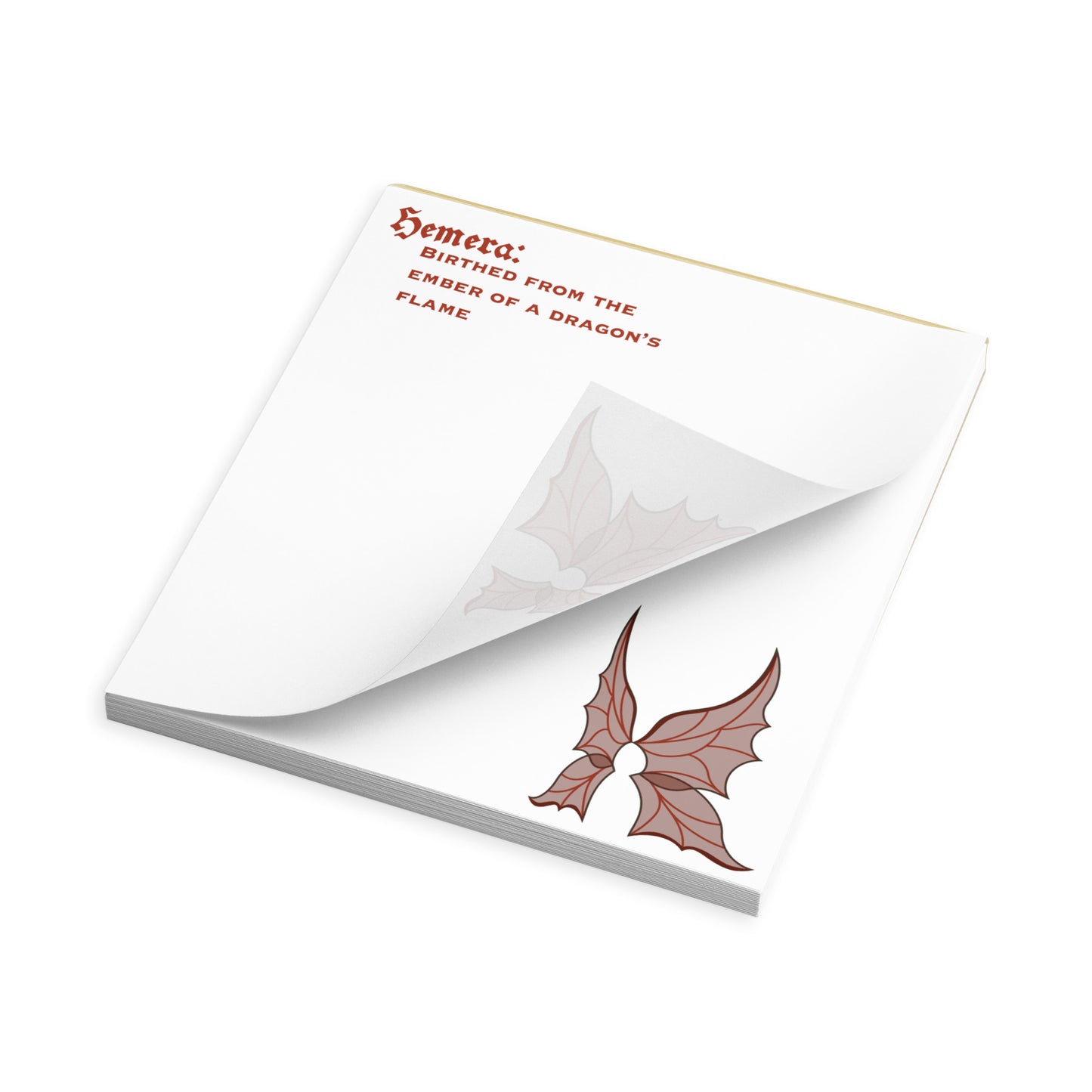 Hemera Wings ~ Notepad
